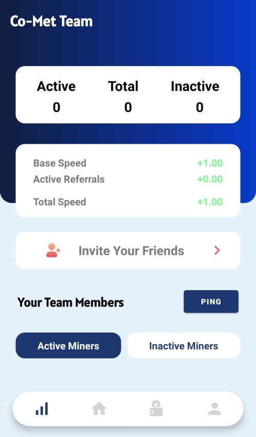 comet network referral code