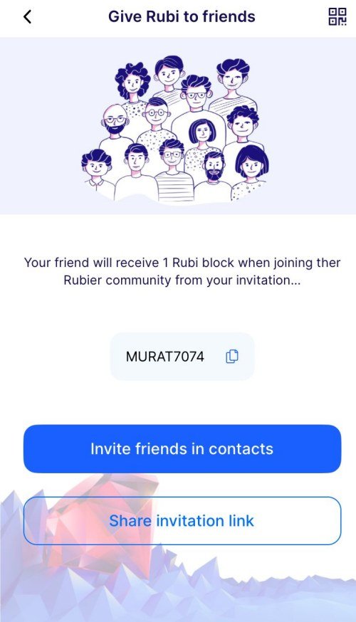 rubi network referral code
